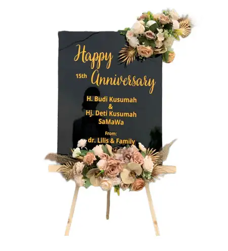 Papan Bunga Akrilik kertajati