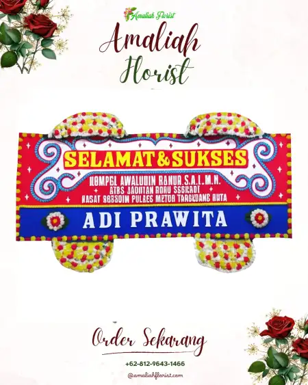 Papan Bunga Ucapan Selamat kertajati