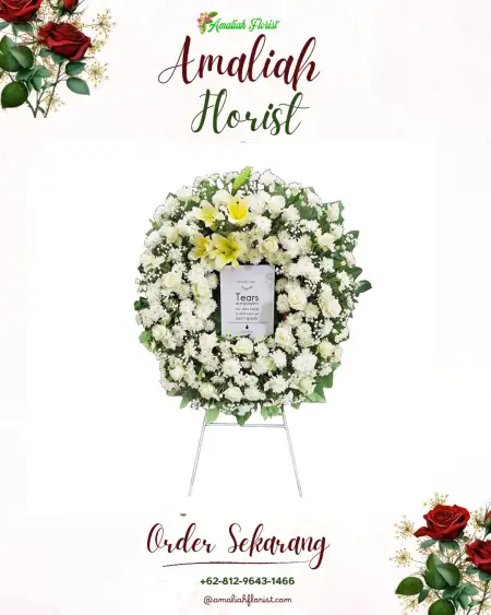 Krans Bunga Duka kertajati